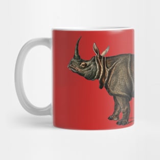 Vintage Indian rhinoceros-the true unicorn Mug